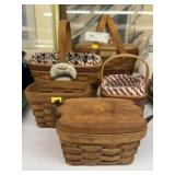 (5) Longaberger Baskets
