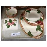 Grouping of Fransican Dinnerware