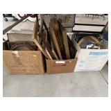 (3) Boxes of Assorted Framed Goods