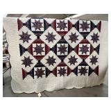 Contemporary Star Pattern Quilt