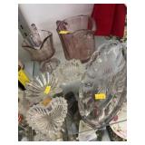 Grouping of Heisey and Pattern Glass