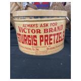 Sturgis Pretzel Tin