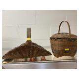 (2) 19th C. Woven Baskets