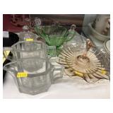 Grouping of Heisey and Art Glass