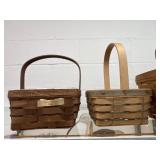(4) Longaberger Baskets