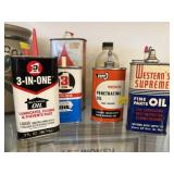 Vintage Oil Cans