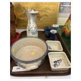 Grouping of Polish and Cont. Pottery