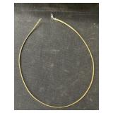 14K Gold 14" Necklace