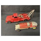 (2) Hubley Toy Vehicles