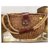 Wicker Woven Handbag