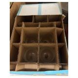 Pattern Glass Snack Dishes