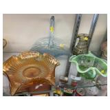 (4) Pieces of Decorative Art Glass