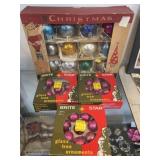 Vintage Mercury Glass Ornaments