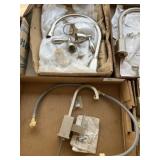 (2) Kitchen Faucets with Accessories