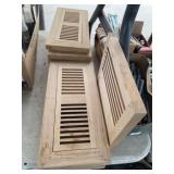 (11) Hardwood Duct Registers