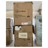 (2) Chrome Hanging Lights