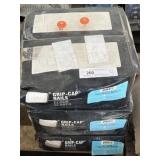 (3) Boxes of 1-1/2" Plastic Cap Roofing Nails