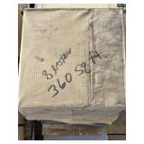 360 Sq. Ft. of Marbled Vinyl Floor Tiles