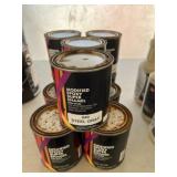 (10) Quarts of High Gloss Gray Paint