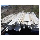 Shelf of White PVC Trim