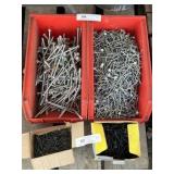 Drywall and Lag Screws, Aluminum Siding Nails