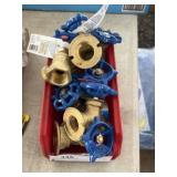 (8) Assorted Brass Valves