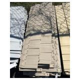 (19) Pieces of Tan Vinyl Siding