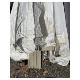 (12) Clay Vinyl 4" X 4"  Post Wraps