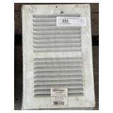 (5) 10" x 6" Wall Registers