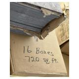 720 Sq. Ft. of Brown Granite Vinyl Floor Tiles