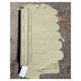 (12) Pieces of Half Round Vinyl Siding