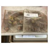 (2) Bags of 3/4" Copper Compression Rings