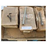 Carriage Bolts and Eye Hooks