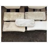 (5) Toilet Tank Lids