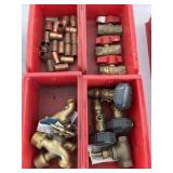 Brass Valves and Copper Fittings