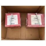 (2) Boxes of Zinc Plated Screws