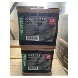 (2) Cases of 2-3/8" 28 Degree Framing Nails