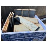 (Approx. 80) 12" X 36" Steel Shelves