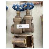2" Brass Valves and Adaptor