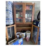 Oak 4-Door Cabinet