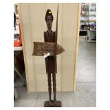 Large Tribal Wood Carving