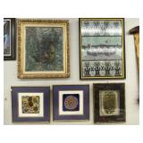 (5) South American Framed Prints