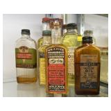 Grouping of Vintage Oil Bottles