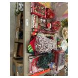 Christmas Lights, Wrapping Paper and Decor