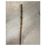 Tribal Carved Wood Walking Stick