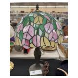 Slag Glass Table Light