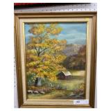 RCB Oil On Board