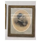 Framed Enhanced Portrait