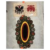 Crafted Table Cover with Embroidery