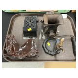 Meat Grinder, Ash Tray, Match Safe